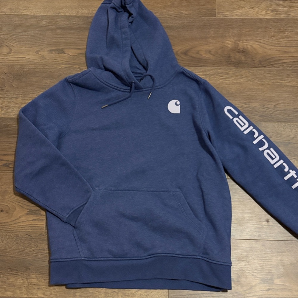 Carhartt Navy Pullover Hoodie